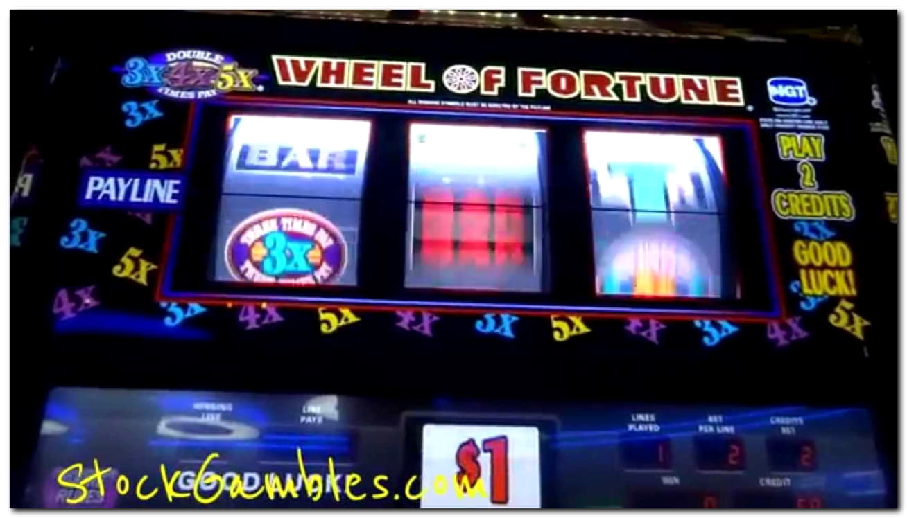 Wheel of fortune slot machine winners las vegas