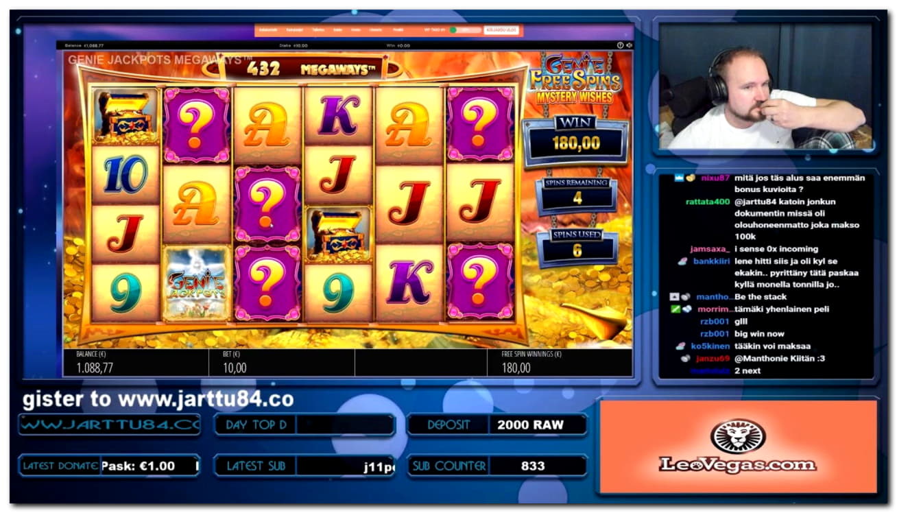 50 Free Spins at Casino Luck