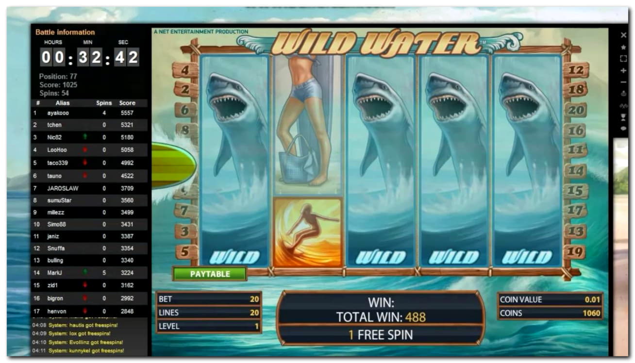 EUR 460 FREE Casino Chip at Nordi Casino