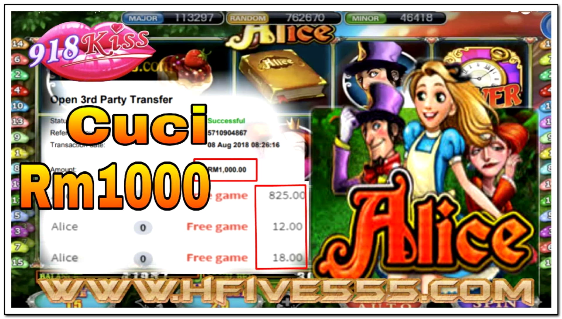 $2835 No deposit at Wild Slots Casino