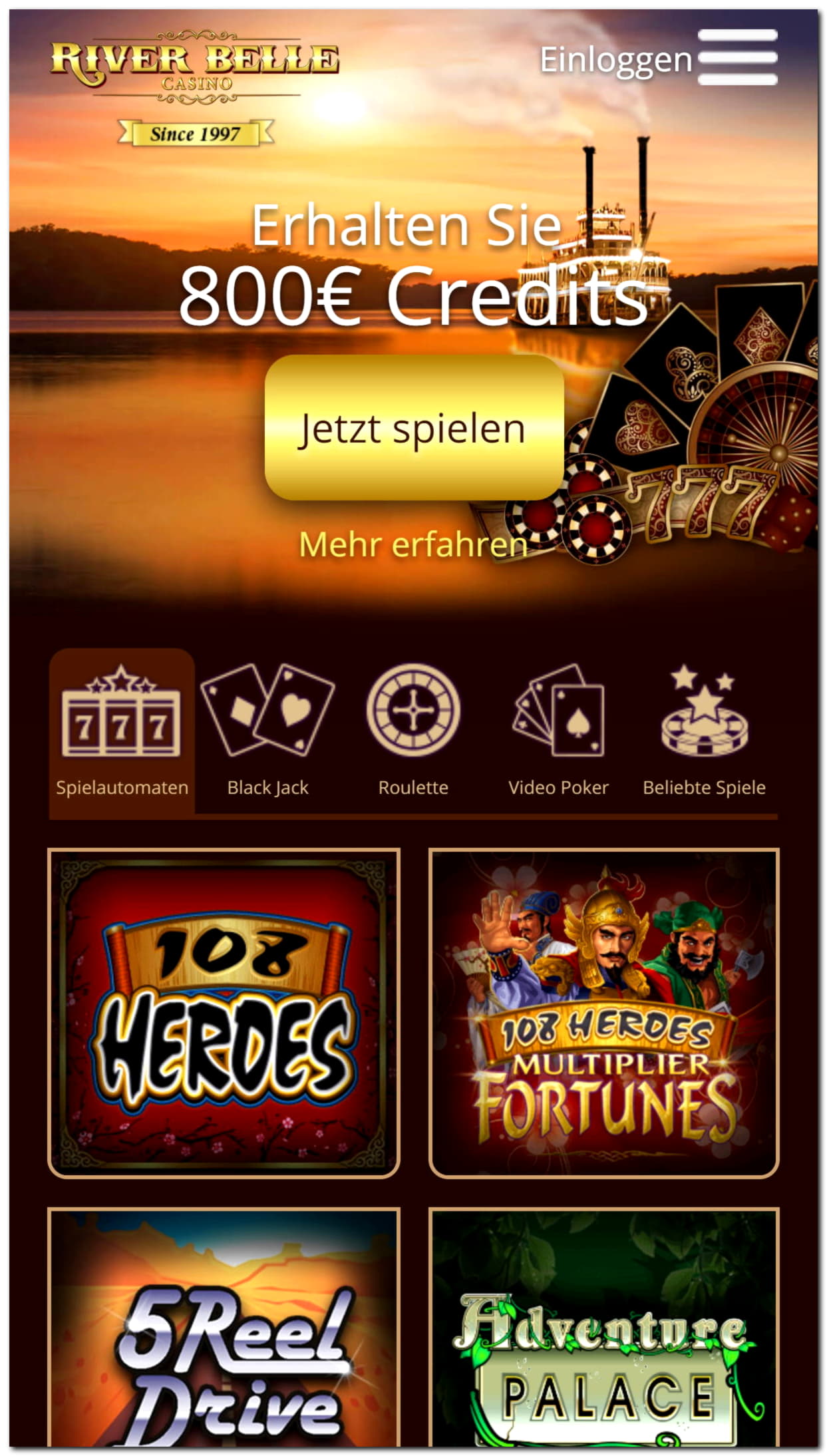 EURO 1260 No Deposit Bonus Casino at Dream Dubai Casino