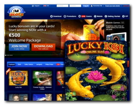235 Free spins no deposit at Casino Luck