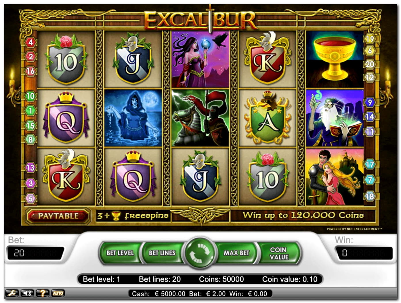 275% Casino match bonus at bWin Casino