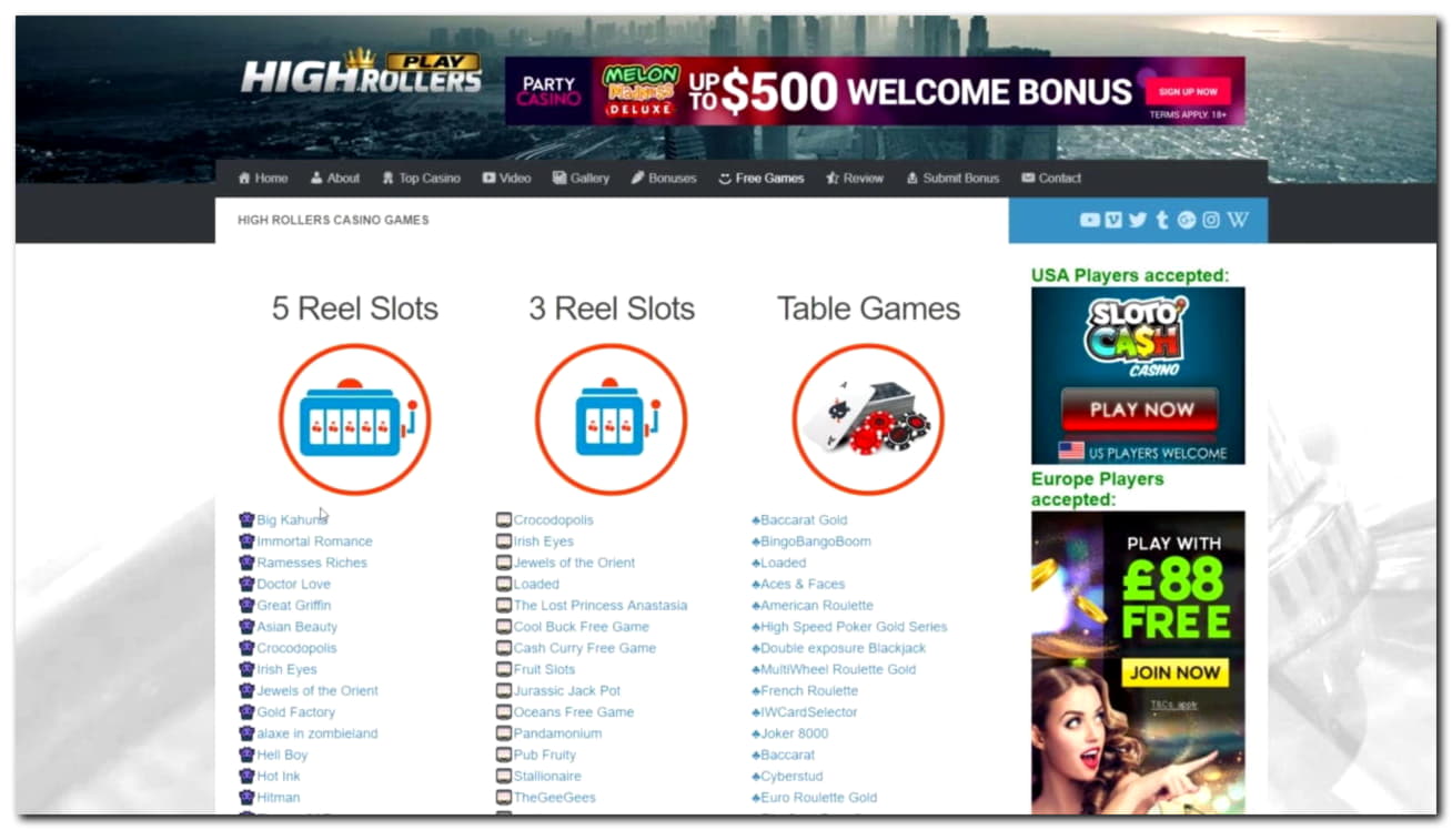 33 Free Spins Casino at Dunder Casino