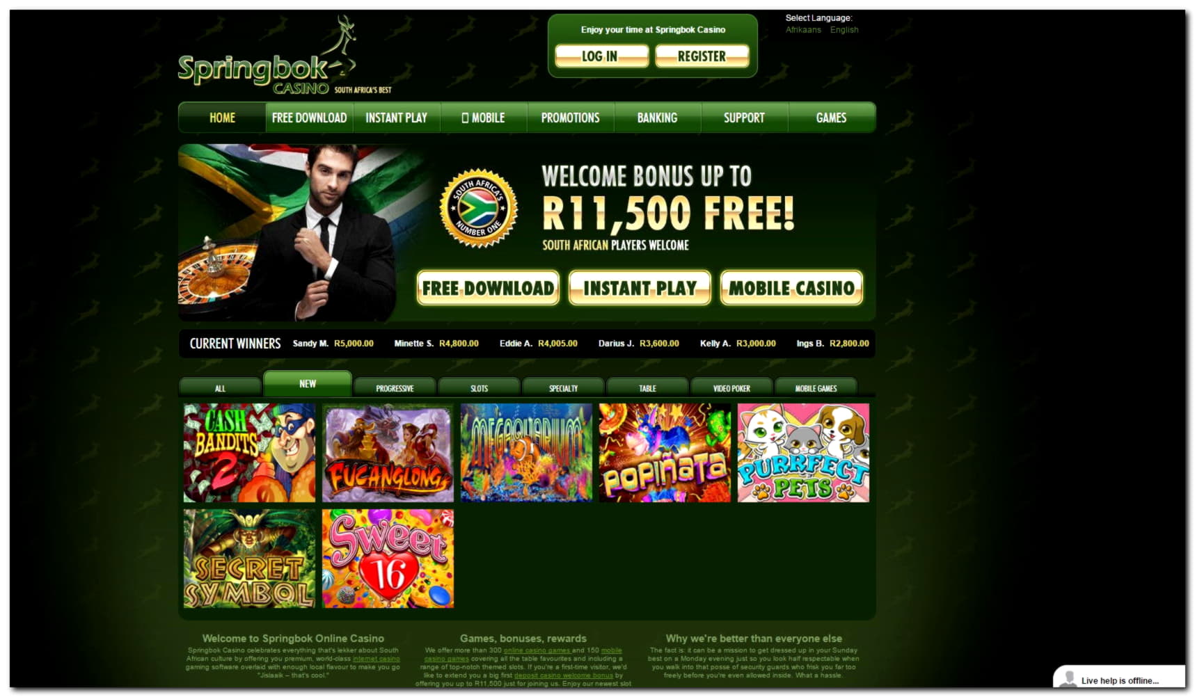 $235 Casino tournaments freeroll at Party Casino