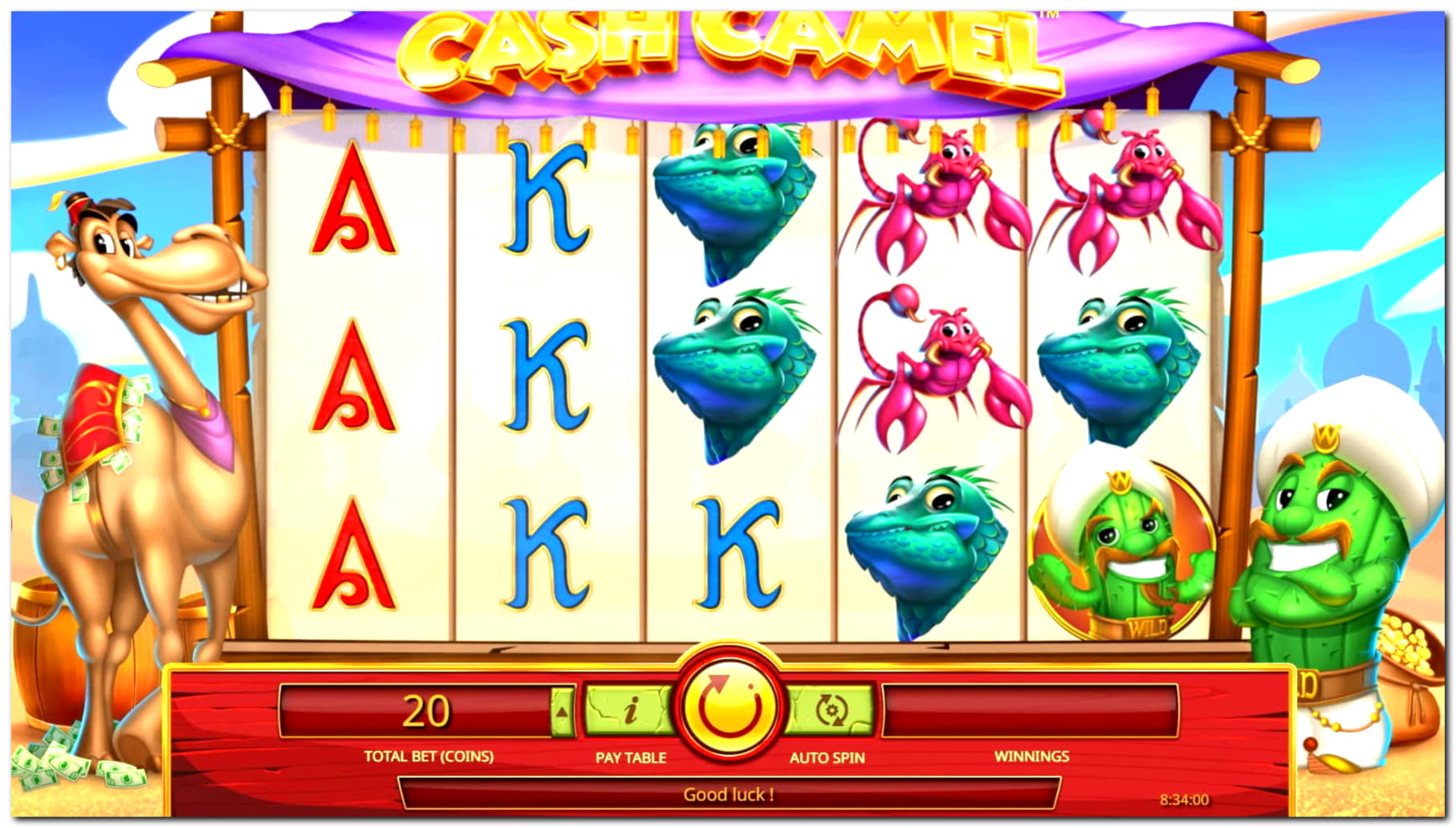 185 free spins at Rizk Casino