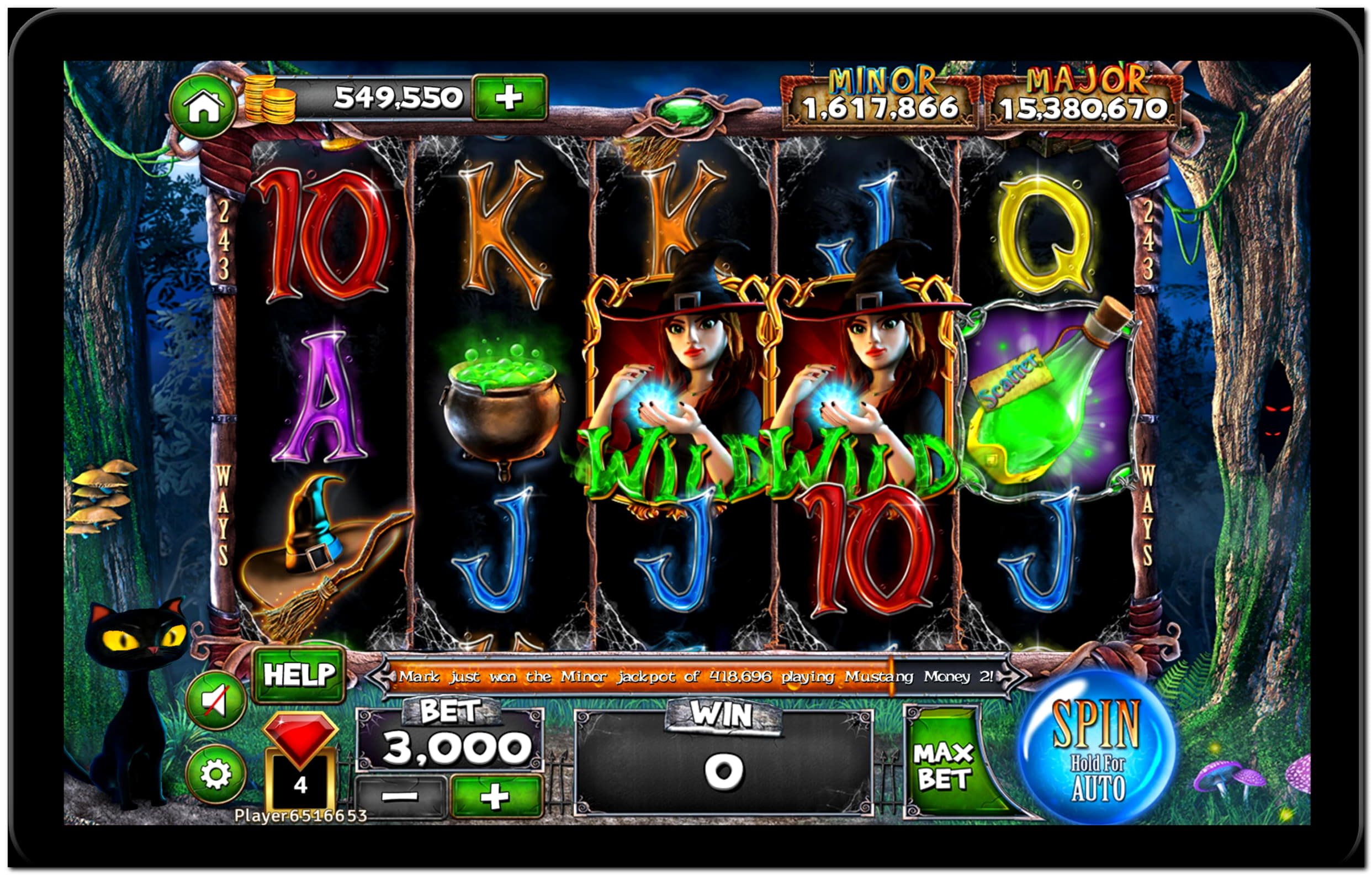 250 Free Spins right now at Casino com