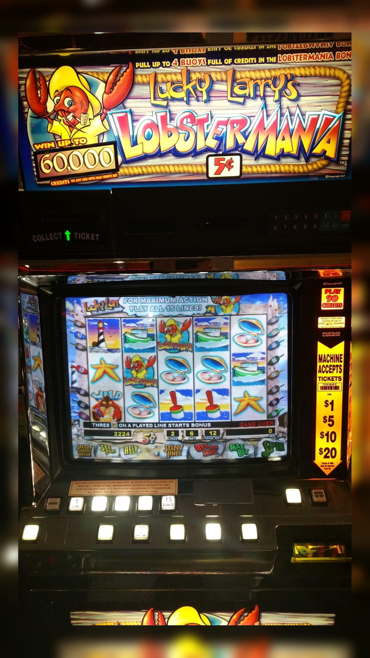90 Free Spins at Casino Luck