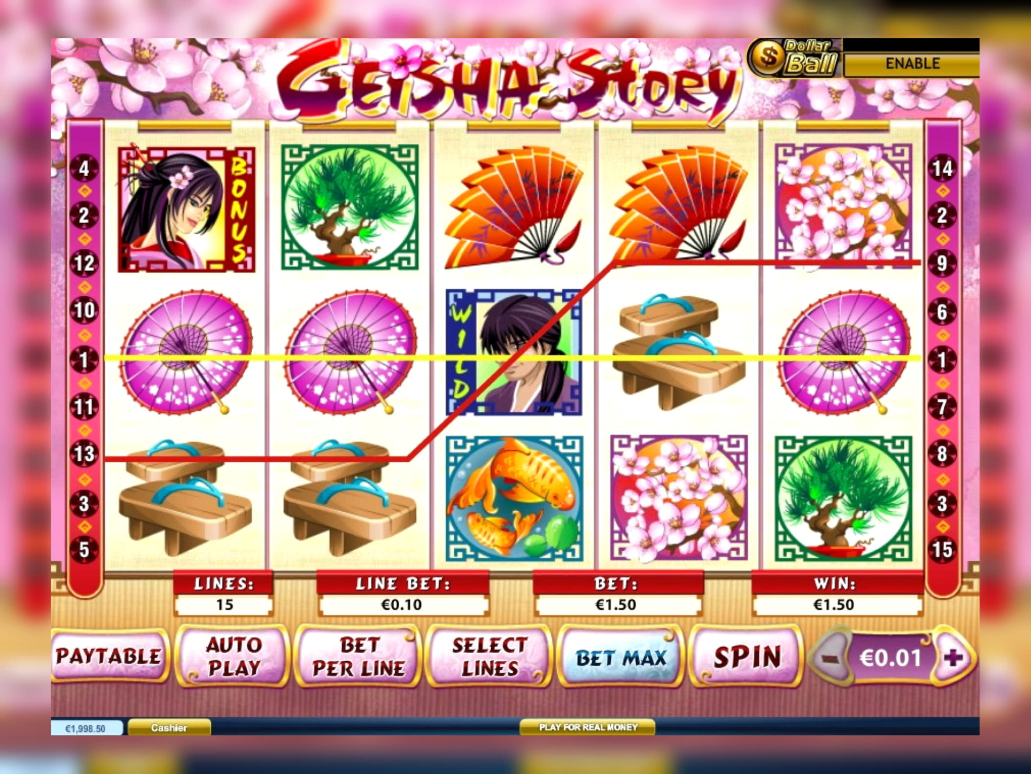 Eur 510 casino chip at Party Casino