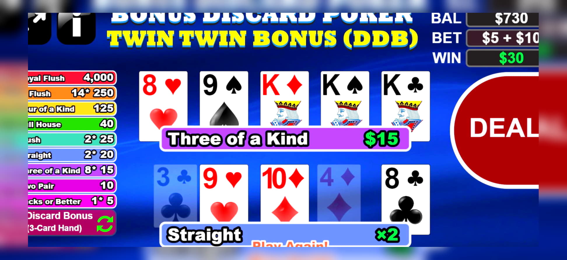 £280 Casino chip at Kaboo Casino