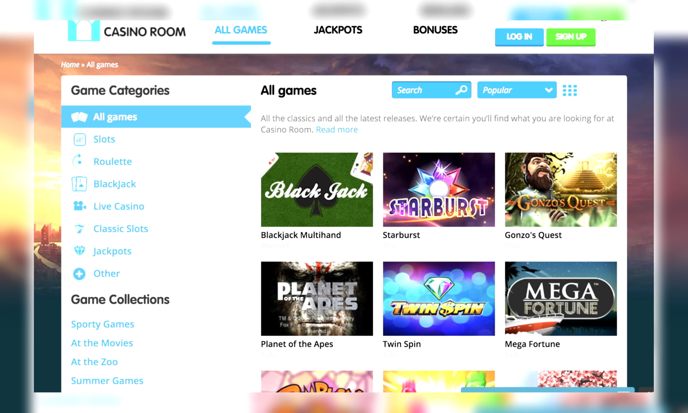 270 FREE SPINS at Casino Luck