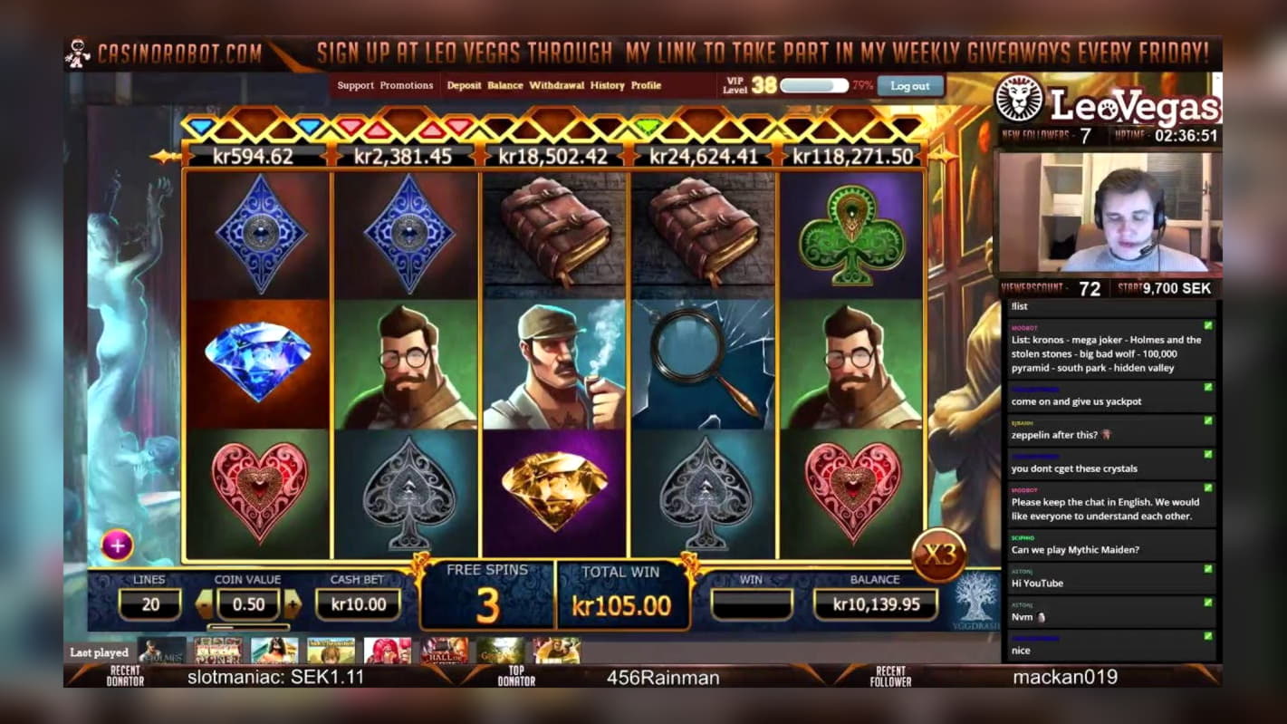 100 free spins casino at Nordi Casino
