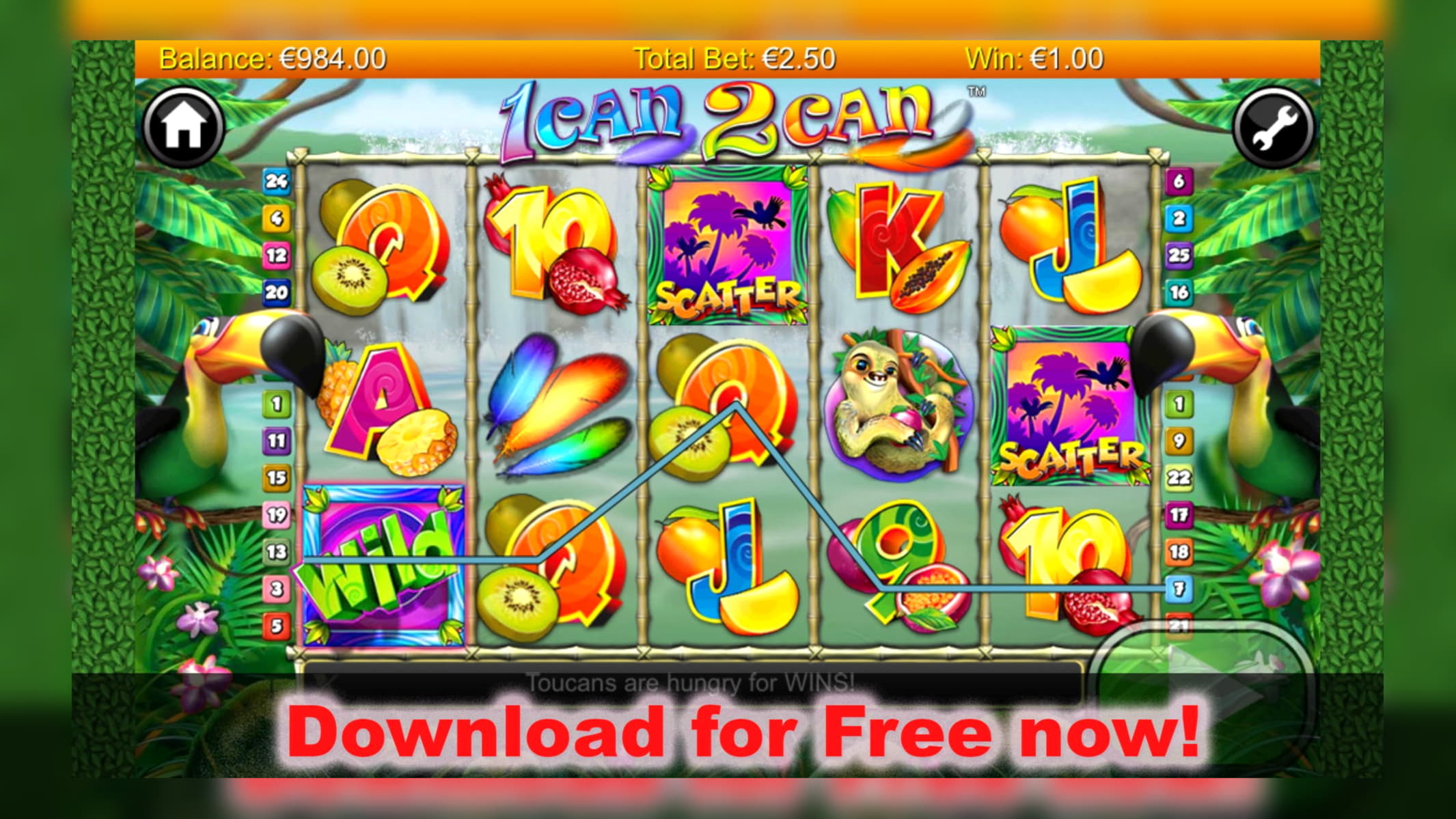 £2970 No Deposit Bonus at King Billy Casino