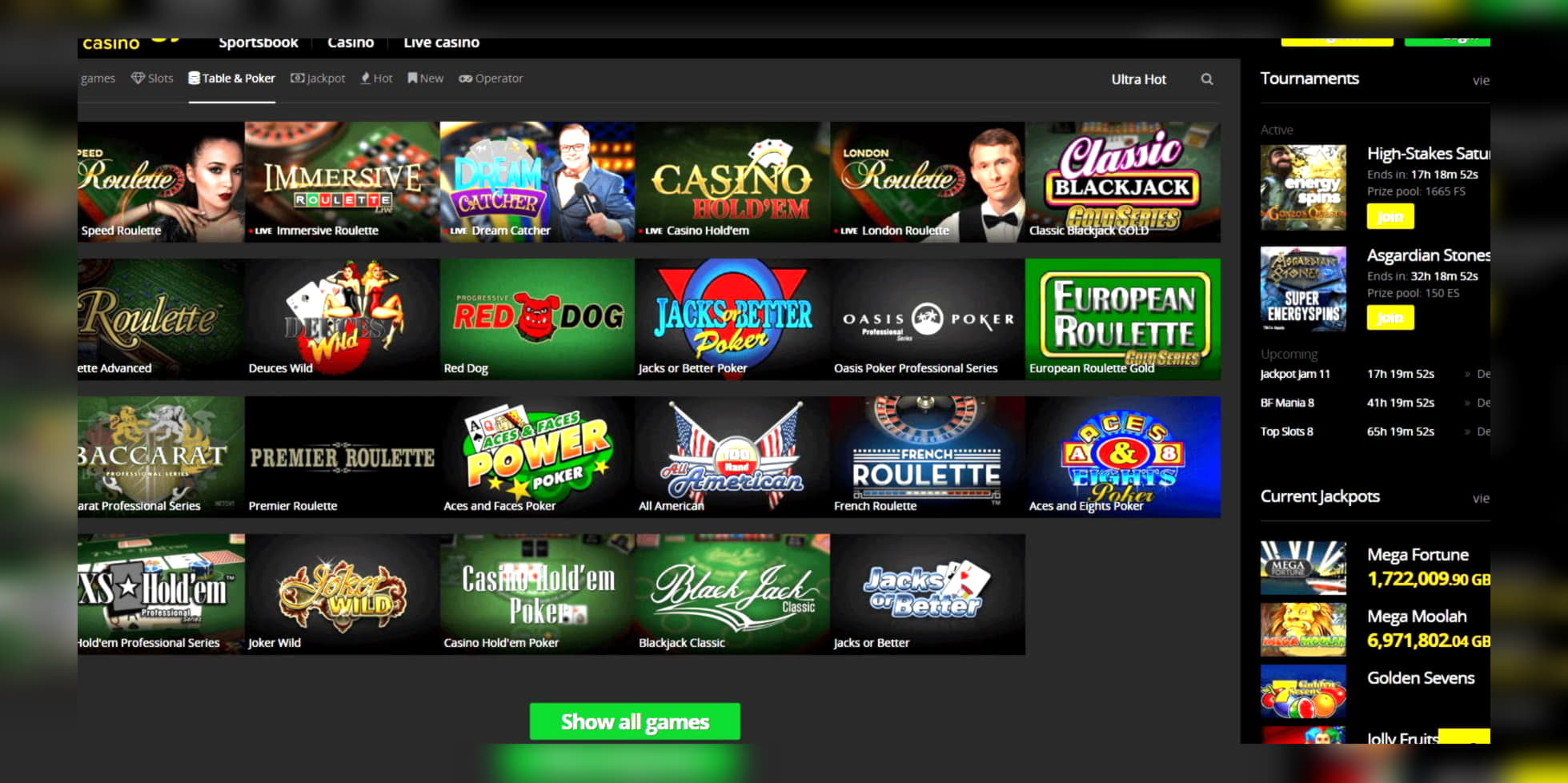 €250 Free Money at Betway Casino