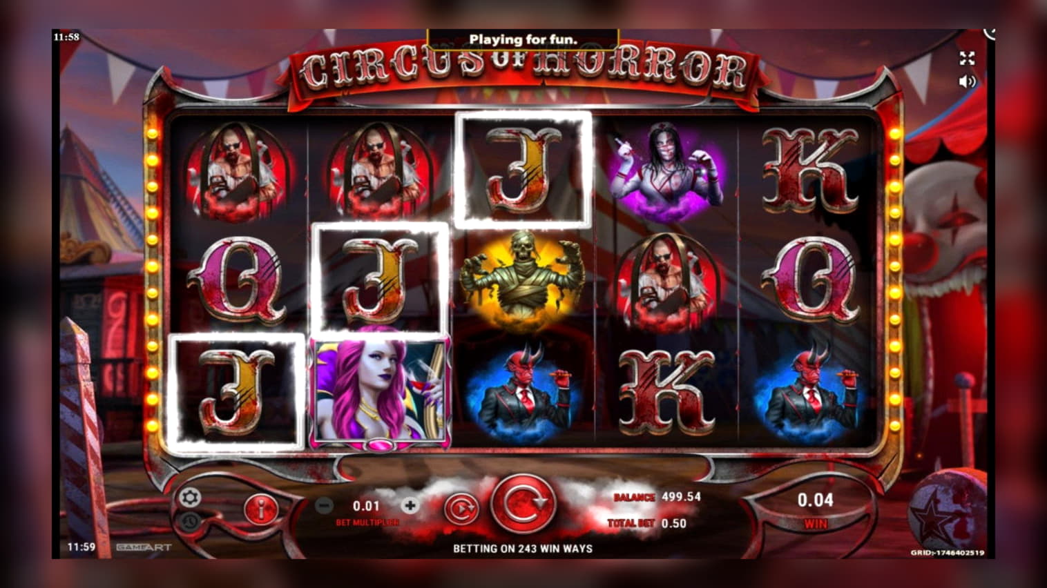 EURO 240 Free chip casino at Guts Casino