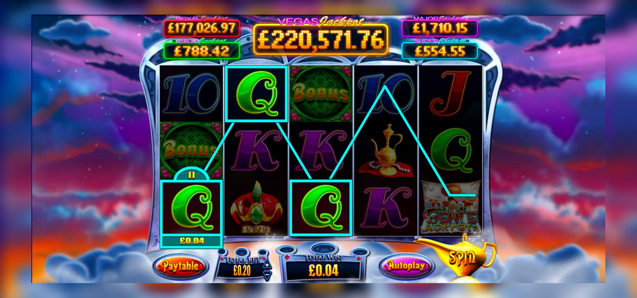 €615 Free casino chip at Dream Dubai Casino
