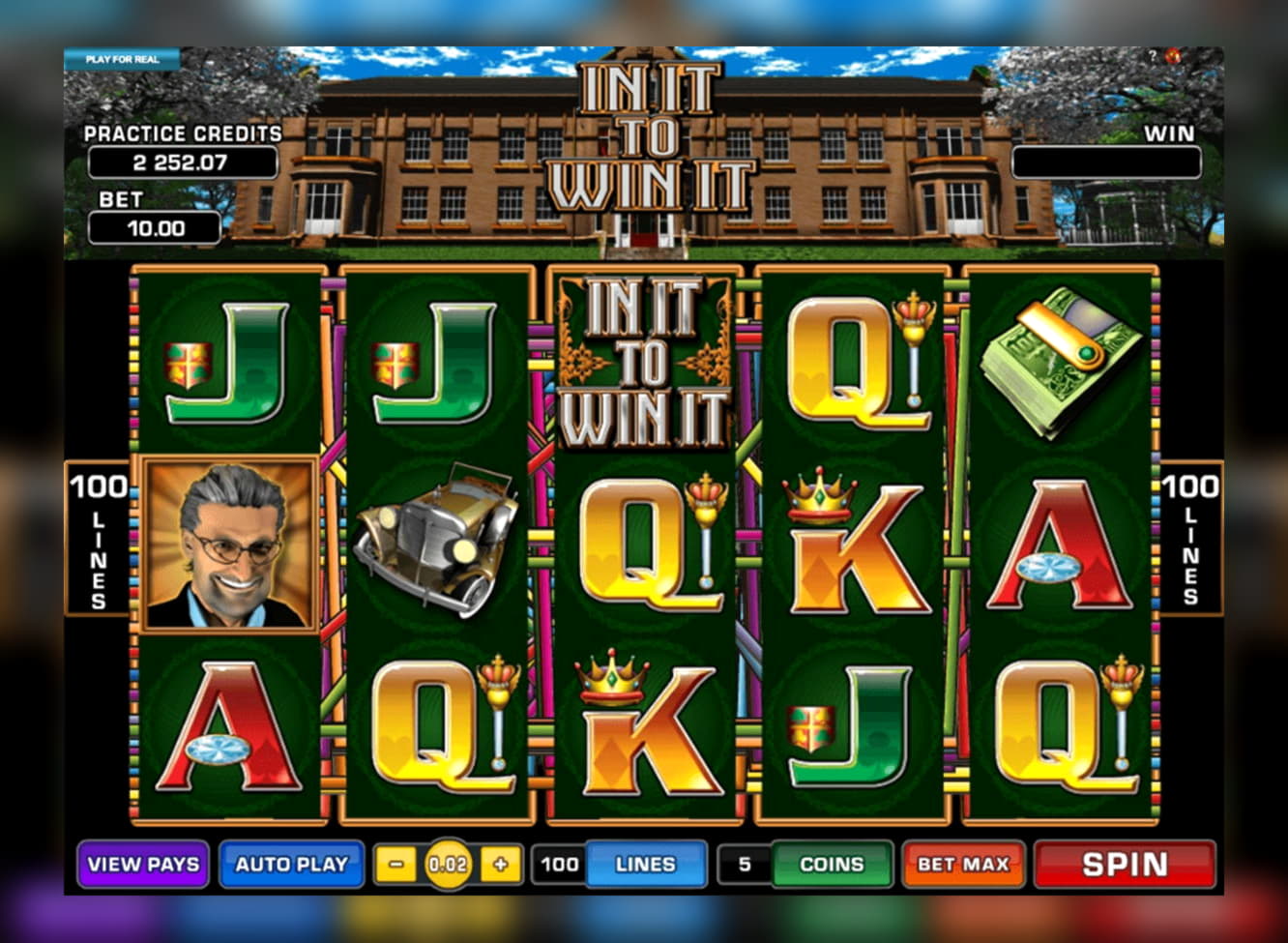 285 free casino spins at Casino Luck