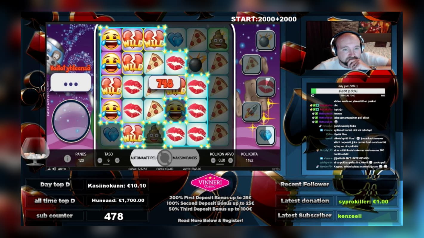 €4925 No Deposit Bonus Casino at Nordi Casino