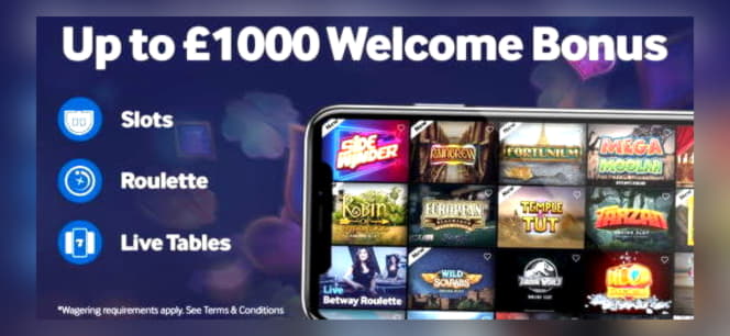 EURO 440 Free casino chip at Betway Casino