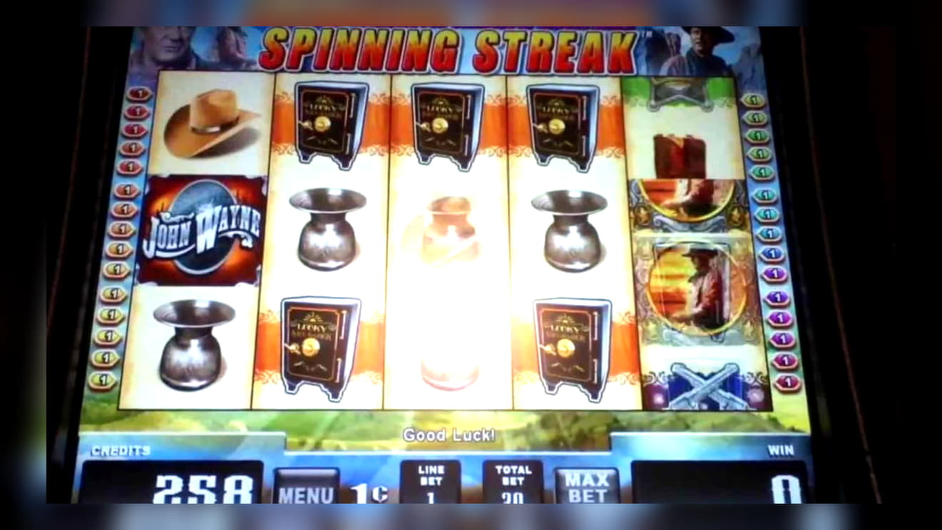 145% Casino match bonus at Casino Luck