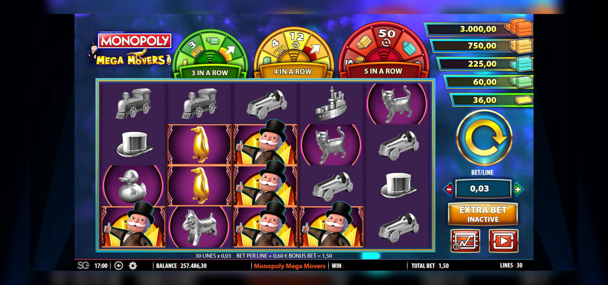 555% Match bonus at Omni Slots Casino