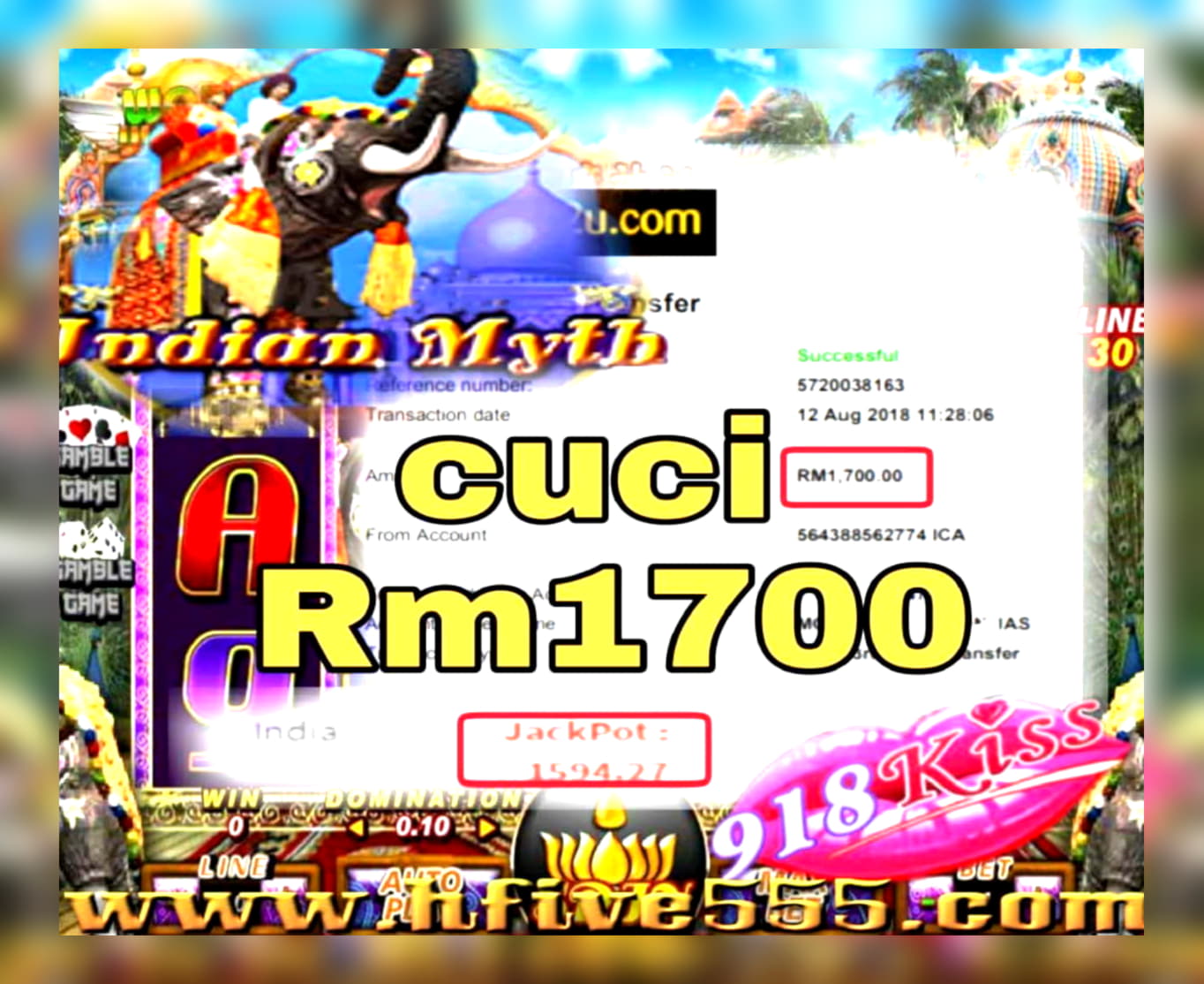 55% Match Bonus at Slots Million Casino