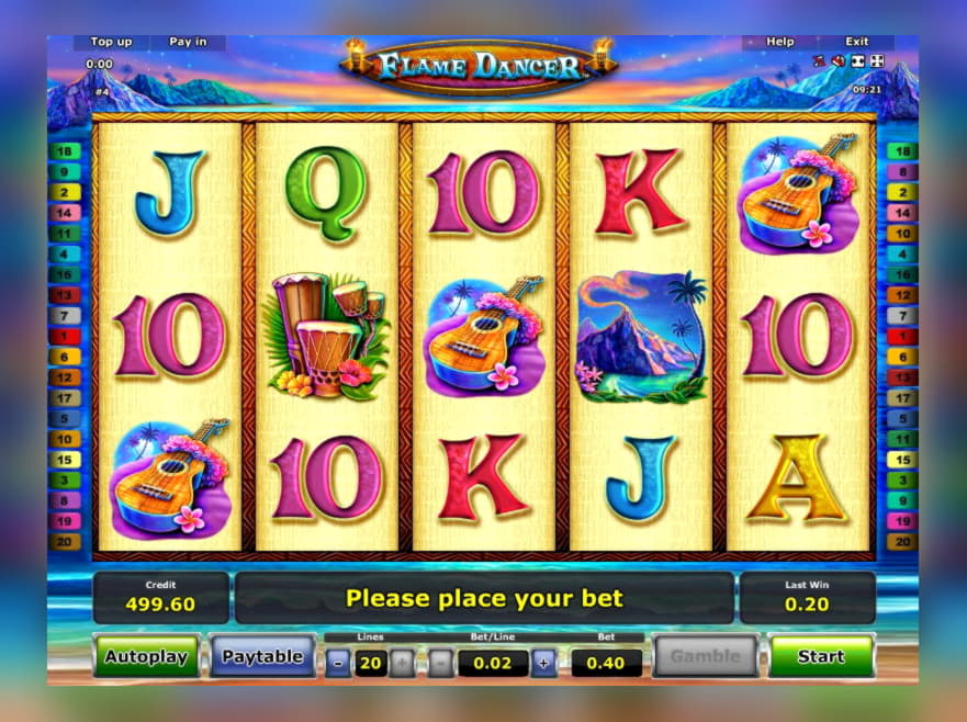 40 Trial Spins at Holland Online Casino