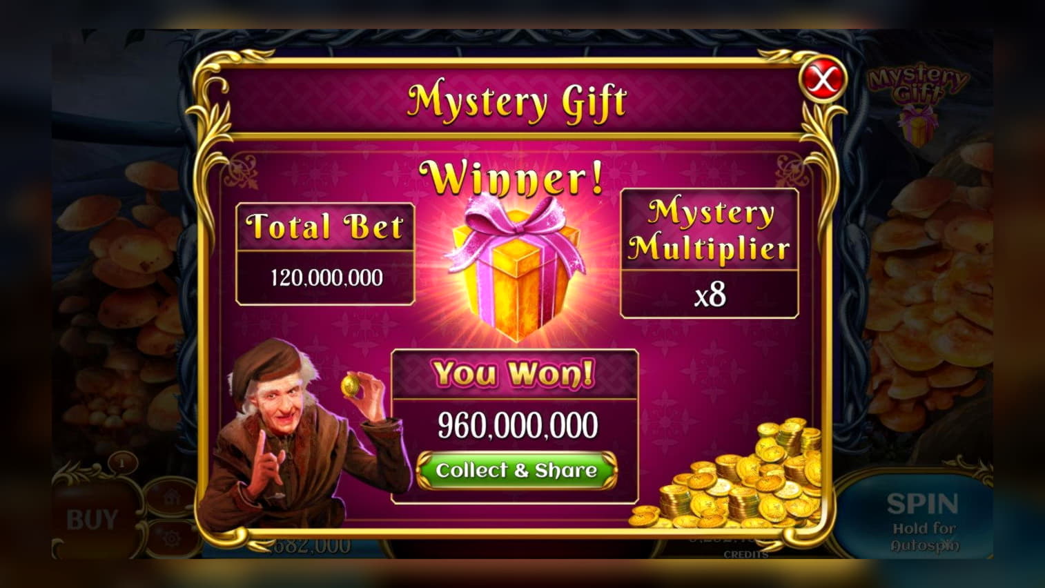 EURO 4870 No deposit bonus casino at Slots Million Casino