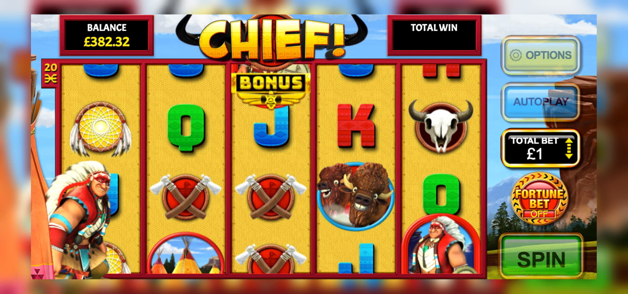 110 Free spins casino at Betway Casino
