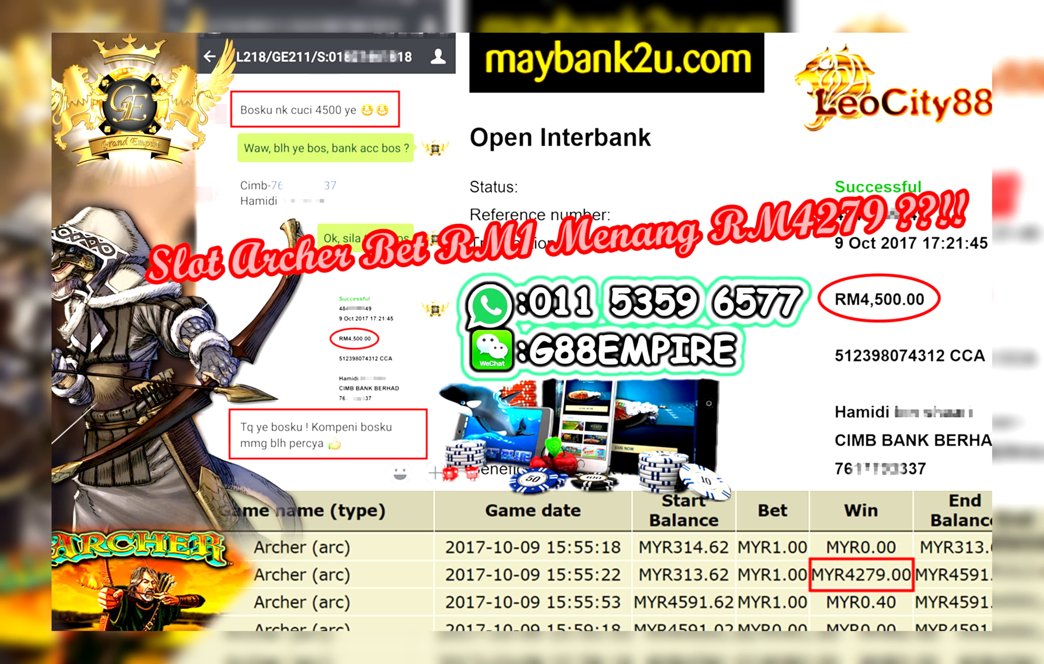 725% Match Bonus at William Hill Casino