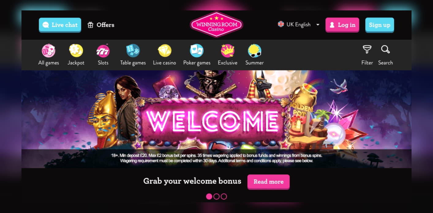 65 free spins no deposit at Casino com