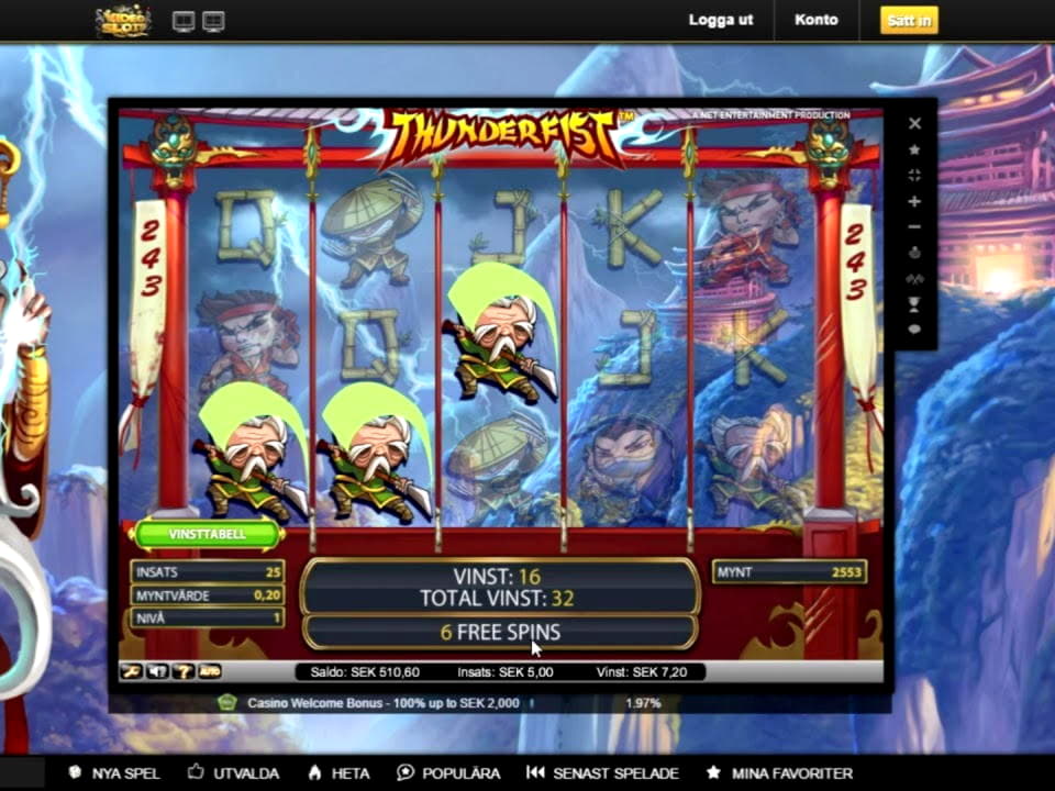 165 free casino spins at Holland Online Casino