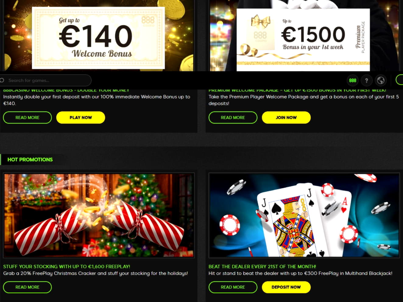 185 free casino spins at Slots Million Casino