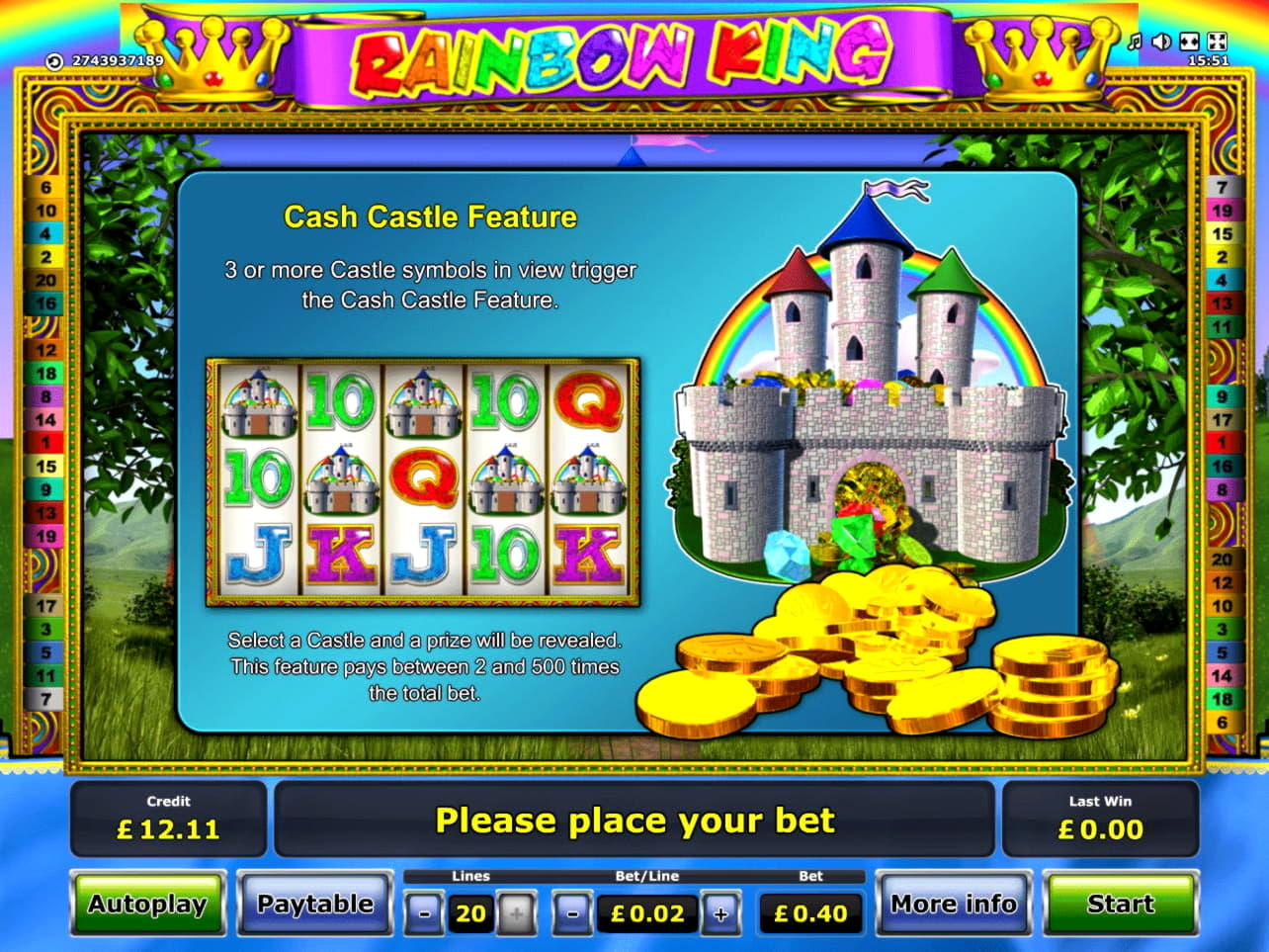 205% Signup Casino Bonus at BGO Casino