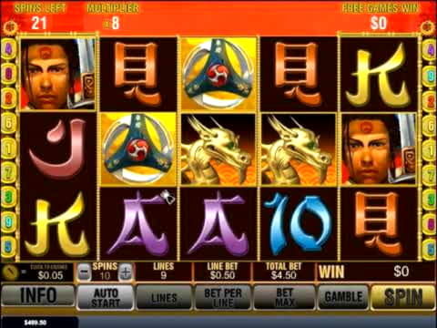 265 Free spins at Party Casino