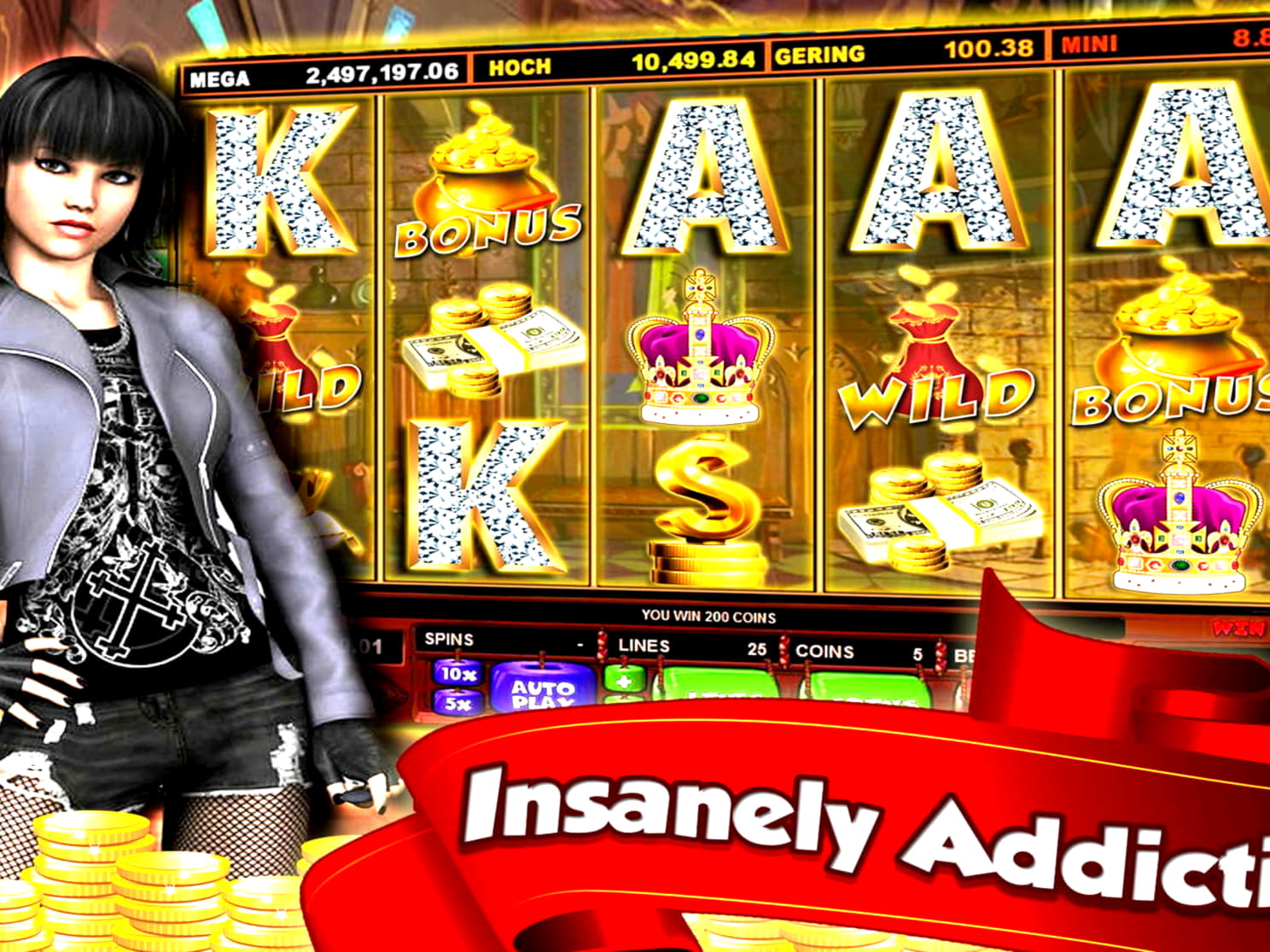 200% Match at a casino at Wild Slots Casino