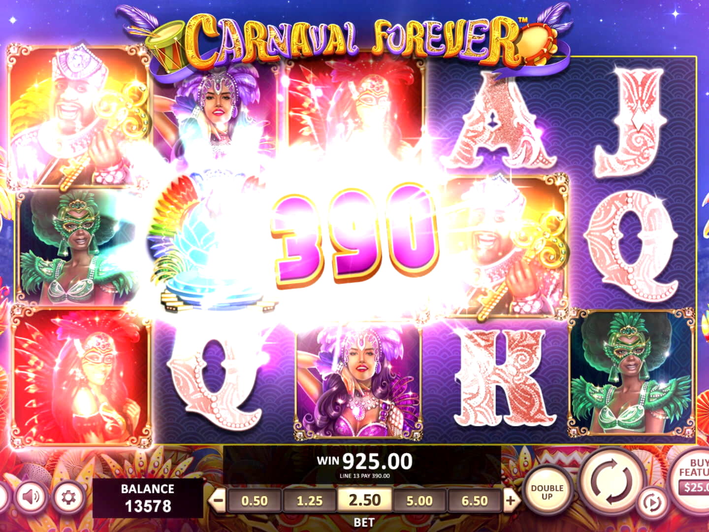 255% Deposit match bonus at Omni Slots Casino