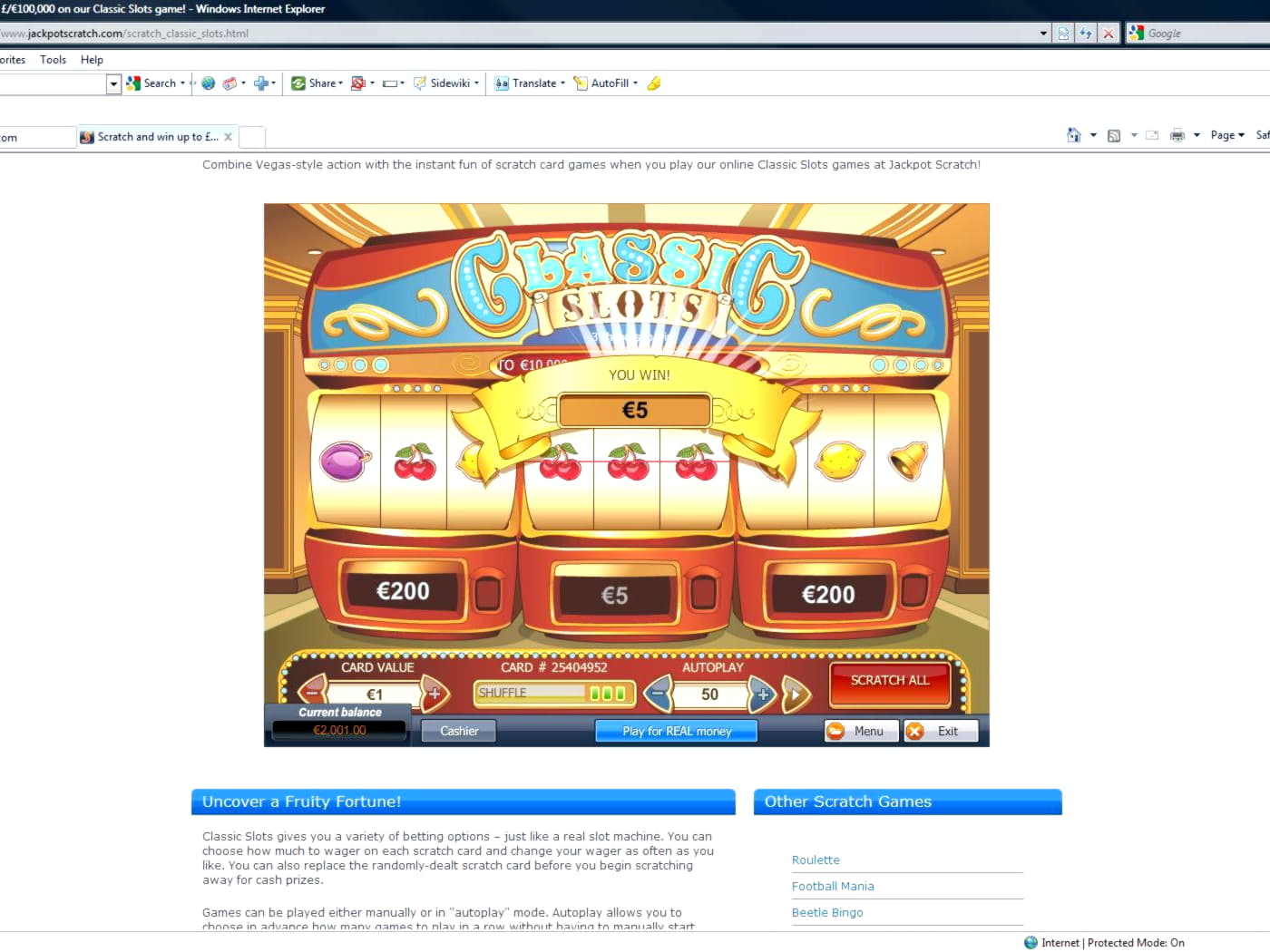 €115 Free Chip Casino at Slots Angel Casino
