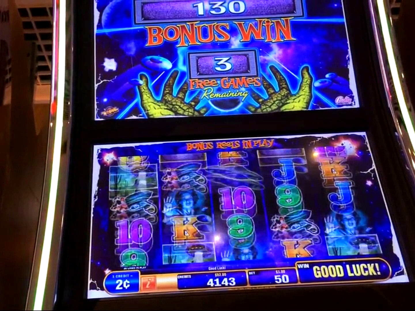 250% Signup casino bonus at Casino Luck