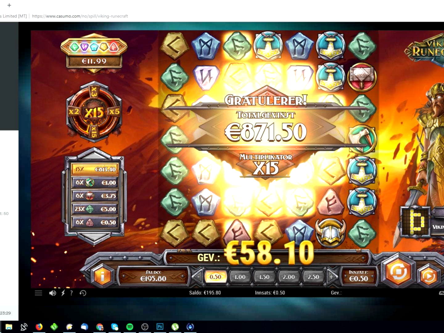 $310 Casino tournaments freeroll at Casino Luck