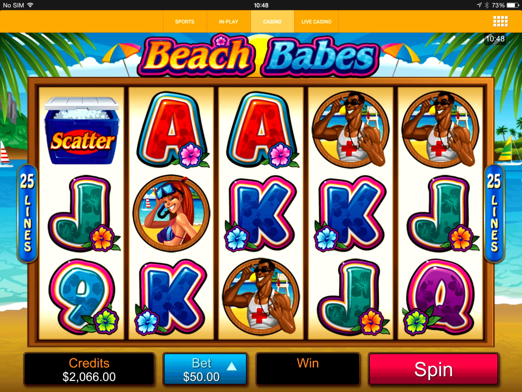205 Loyalty Free Spins! at Casino Luck