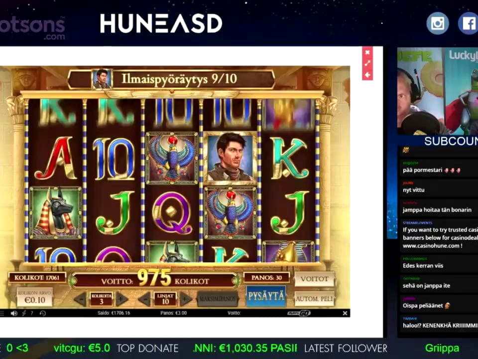 215 free casino spins at Holland Online Casino