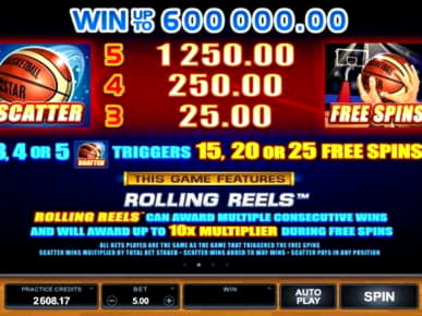 Eur 655 Daily freeroll slot tournament at Casino com