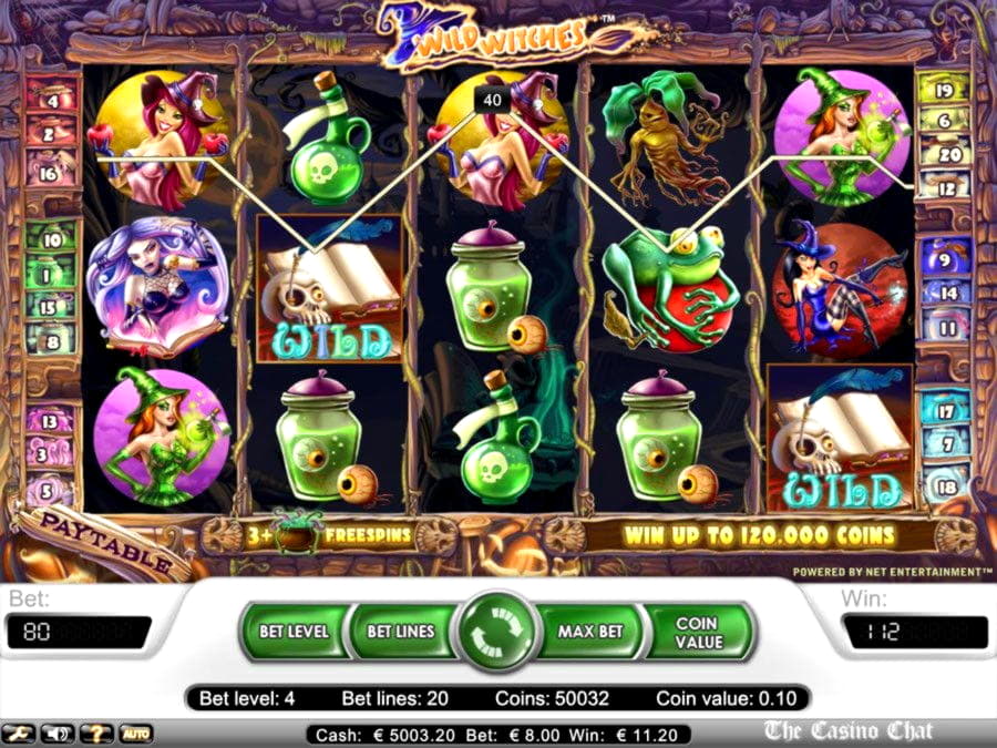 50 free casino spins at Party Casino