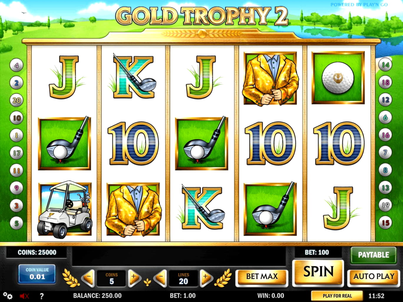 145 Free spins at Party Casino