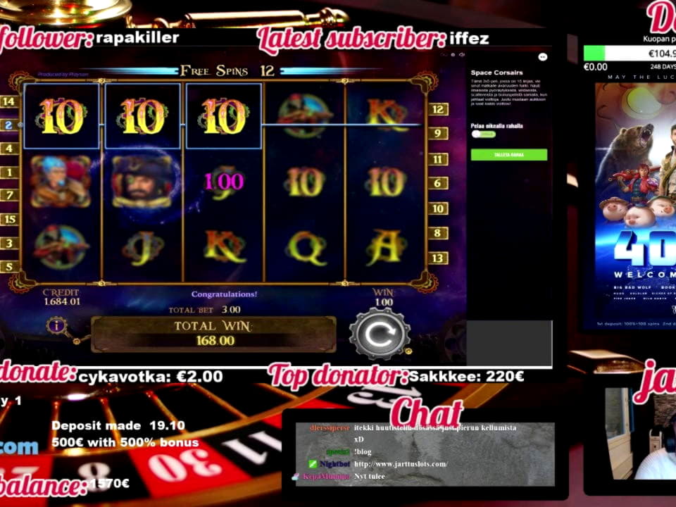 145 Free Casino Spins at Nordi Casino