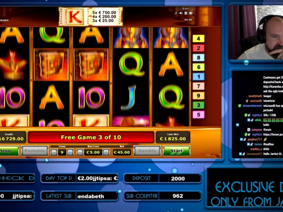 €540 Free chip at Kaboo Casino