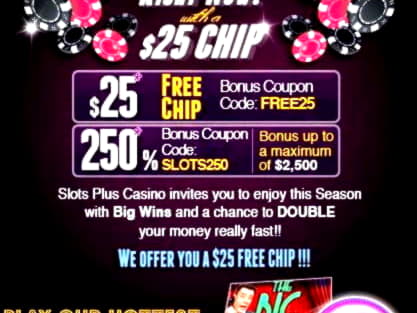 $3250 No deposit bonus at Frank and Fred Casino
