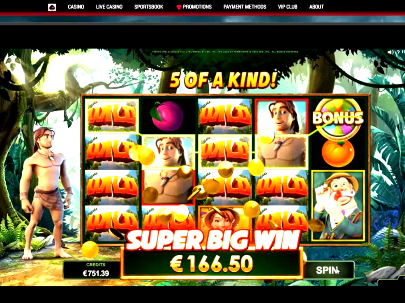 $99 Casino chip at Casino-X