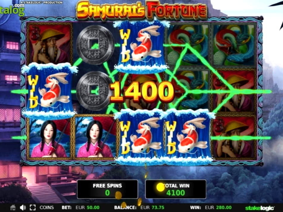 745% Deposit match bonus at Casino Luck